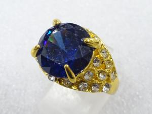 色石　指輪(18号)